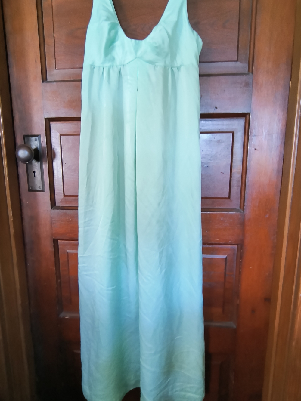 Vintage Mint Green Nightgown/Maxi Dress